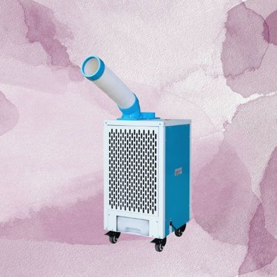 Ein guter Preis. Leistungsstarker und konzentrierter mobiler Luftkühler mit Hitachi-Kompressor für größere Kühlentfernung Im Internet