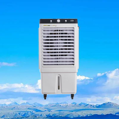 Qualität Dahanfeng mobile wassergekühlte Verdunstungskühlventilator mit ultra-transportablem Design 3-Geschwindigkeits-Verstellbarer Luftstrom und kompakten 650X430X1200mm Abmessungen usine